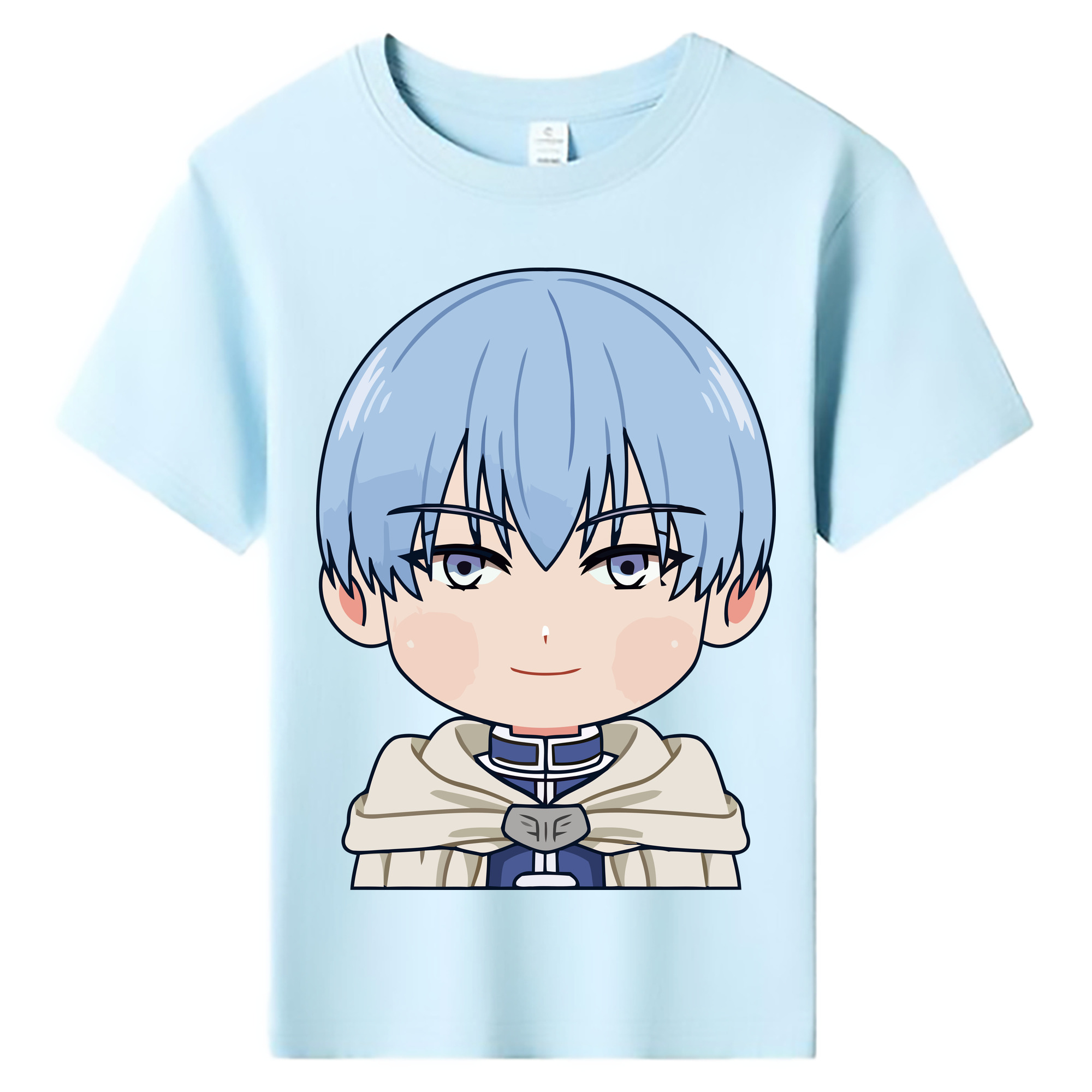 （画像用） 葬送のフリーレン Frieren 綿100％キッズTシャツ（フロントプリント）